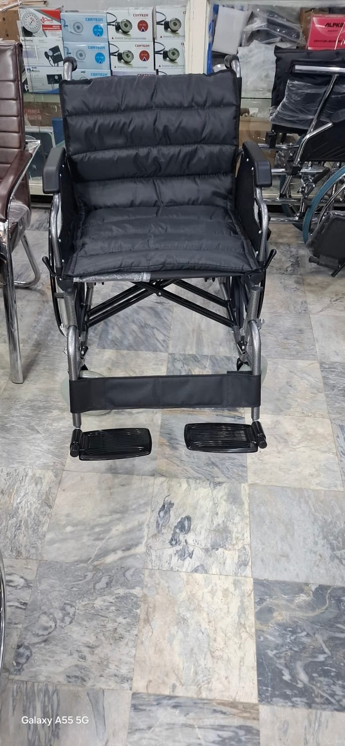 Lifecare 951AC Wheelchair – Foldable Manual Wheelchair with Comfortable Seating - Image 2